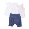 BABYCREYSI Conjunto, 3 Piezas Bebé Niñas, Hueso, 6-12 MESES