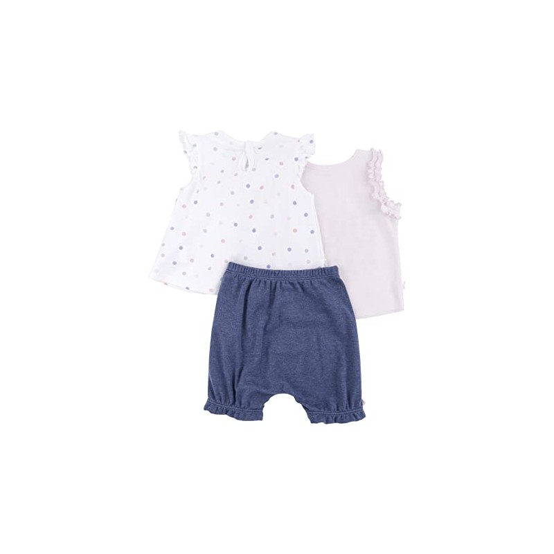 BABYCREYSI Conjunto, 3 Piezas Bebé Niñas, Hueso, 6-12 MESES