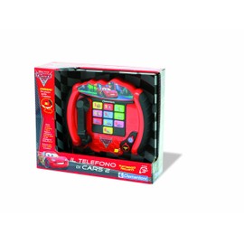 Clementoni 13754 Cars 2 – Interactive Learning Phone with form of Steering Wheel