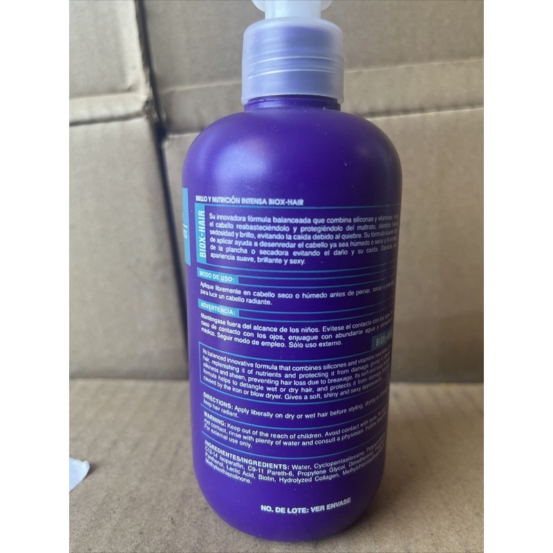 ACTIVEE BIOX HAIR LEAVE IN CREAM BIOTIN COLLAGEN SALT FREE