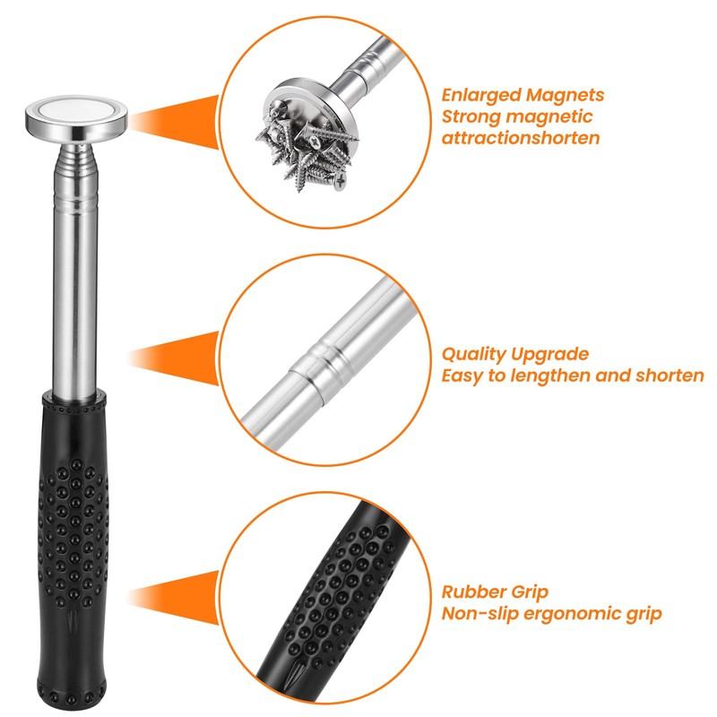 Fentar Telescopic Magnetic Pickup Tool, Heavy Duty Telescopic Magnet 35LB