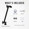 G-Promise Shower Head Extension Arm, Stainless Steel Adjustable Extender with