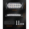 Leelosp 28 Pcs 12 LED Strobe Lights for Tow Trucks