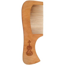 'Decorated Chello' Wooden Comb (HA00056083)