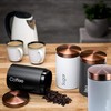 RLS Goose Grey Set of 3 Tea, Coffee, Sugar canisters