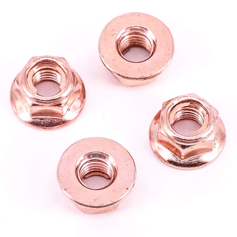 12 x Car Exhaust Manifold Nuts Head Bolt Nut M8