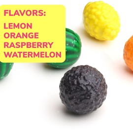 Gumballs for Kids - 100 Pcs Gumballs - Fruit Shaped Gumballs - Chewing Bubble Gum - Colored Gum Balls - Chewing Gum for Kids