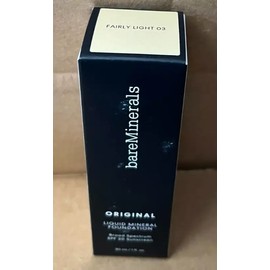 BARE MINERALS ORIGINAL LIQUID MINERAL FOUNDATION BROAD Fairly Light 03 S19