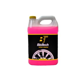 BioTech Acid Wheel Cleaner, Chrome Cleaner, Metal Cleaner, Stain Remover, Industrial Strength Acid, Highly Concentrated, Heavy on Dirt, Grease, & Grime (128 oz)