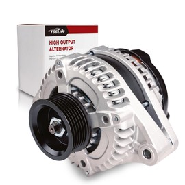 High Output Alternator for-Honda Odyssey 2008-2010 Pilot 2009-2011 for-Ridgeline For-Acura MDX ZDX 2010-2013 RL TL TSX 130Amp 12V CW 6-Groove Pulley 31100-RGW-A01 11391