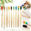 Cepillo De Dientes Bambú Biodegradable Suave Ecológico 150pz