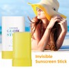 Invisible Sunscreen Stick SPF 50 Face,Tinted Sunscreen SPF50,Sun Cream Stick