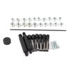 TKSE Glow Plug Thread Repair Kit,33PCS A3 Steel Glow Plug
