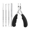 Gorvalin Ingrown Toenails Pedicure Set - Professional Nail Clippers Set