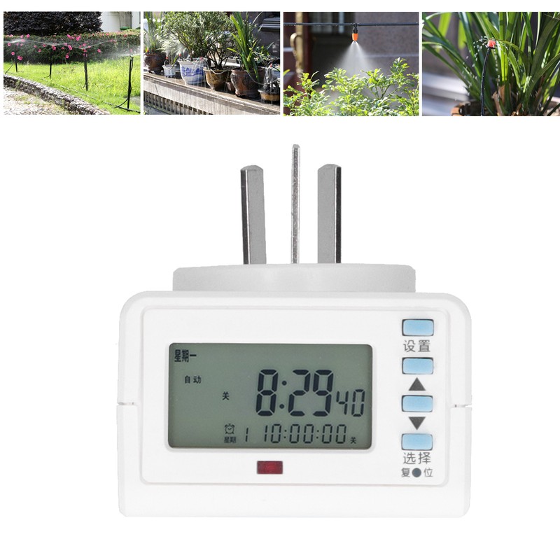 Digital Irrigation Timer Switch Drip Irrigation Watering MicroSpray Automatic Smart