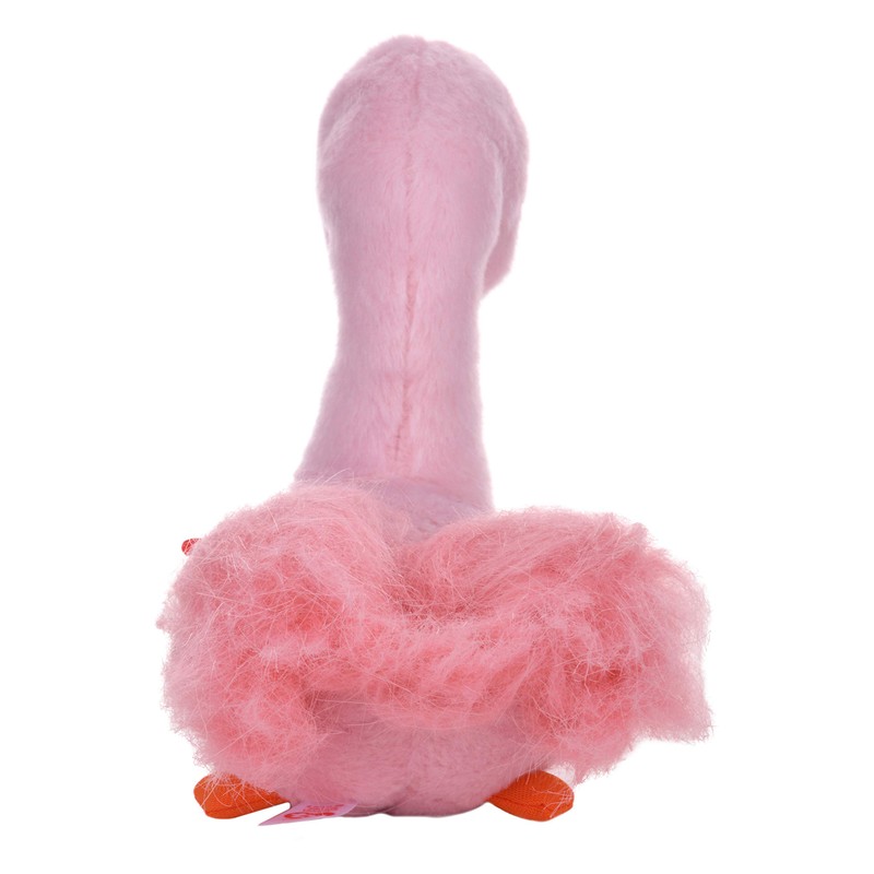 TY 41034, Schwan pink 15cm ODETTE SWAN-BEANIE BABIES, Multicolored