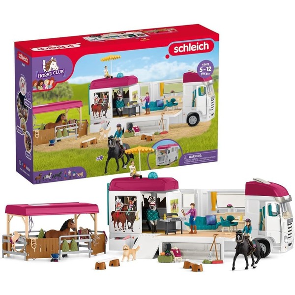Schleich Horse Club – 227PC Lisa Transporter Playset – Horse