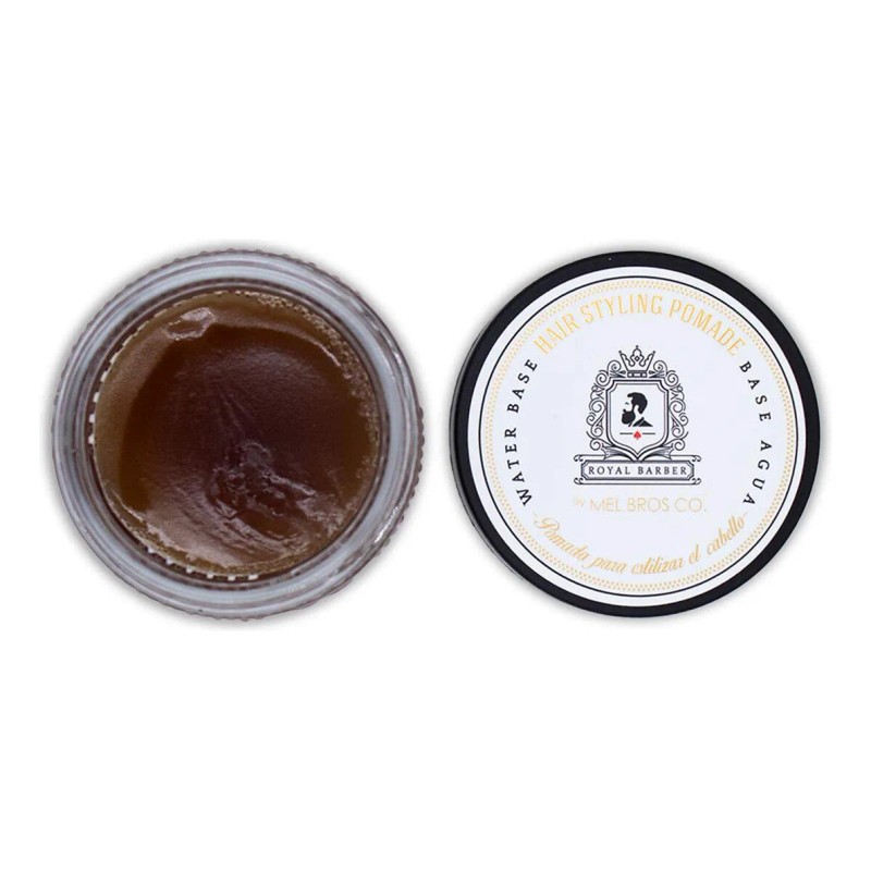 Mel Bros Co. Pomada Royal Base De Agua Extra Fijación