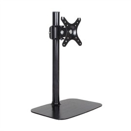 Soporte para monitor para monitor individual que se adapta a la mayoría de pantallas de 14 a 32 pulgadas, soporte ajustable para monitor de acero,... 