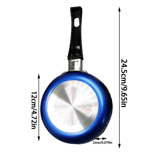 CAROTE Non Stick Small Frying Pan Egg Omelet Pan Aluminum