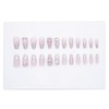Nail Tips, Popular False Nails, 24 Pieces, Glossy, 3D Nail