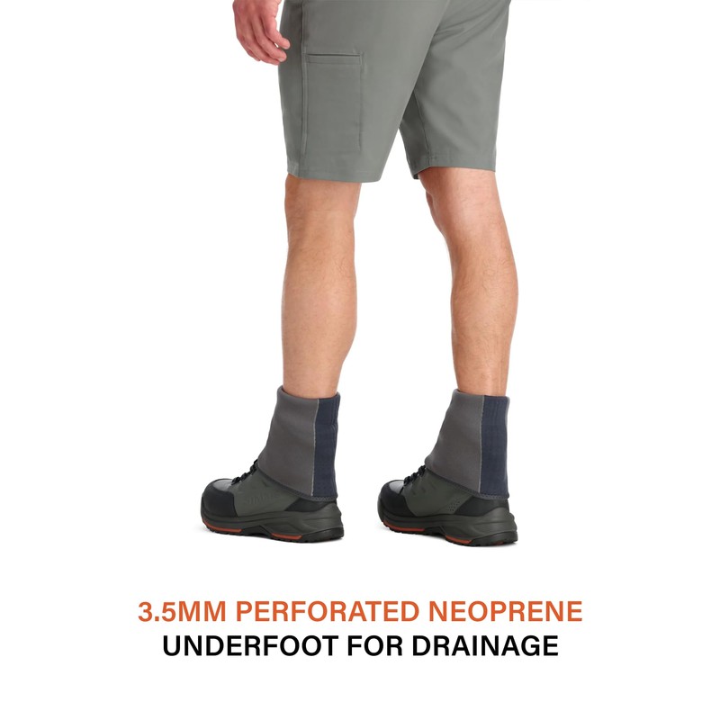 Simms Men's Guide Guard Socks, Anvil, X-Large