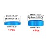 X AUTOHAUX 1 Set Bicycle Headset Spacer 28.6mm Fit for