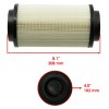 Caltric Air Filter w/Prefilter Intake Air Sleeve For Polaris ATP