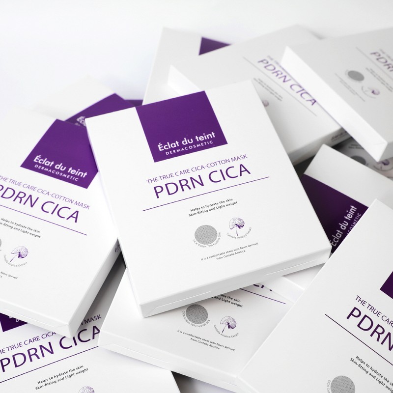 Eclat Dutin The True Care Cica Cotton Mask Pack 1box