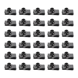 Topkidame 30Pcs Bumper Extruded U Nut Spring Nut M8-1.25 Screw Size Fits for GM 1980-2000 for Ford