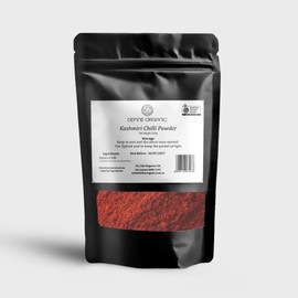 Define Organic Kashmiri Chilli Powder 200g – Mild Heat/Rich Red Colour – Pure & Natural