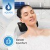AQUADE Vorskla Neck Pillow for Bathtub Black - Pillow for