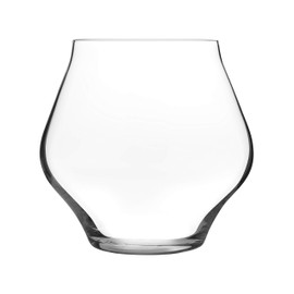 Luigi Bormioli Supremo 15.25 oz Pinot Noir Stemless Wine Glasses (Set of 2), Clear