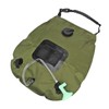 Green 20L Solar Heating Shower Bag Foldable PVC Folding Camping