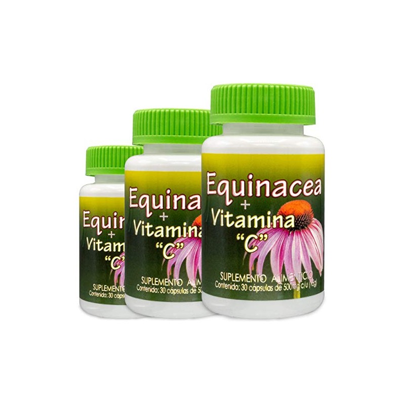 Anahuac | Equinacea con Vitamina C l Pack 3 Frascos