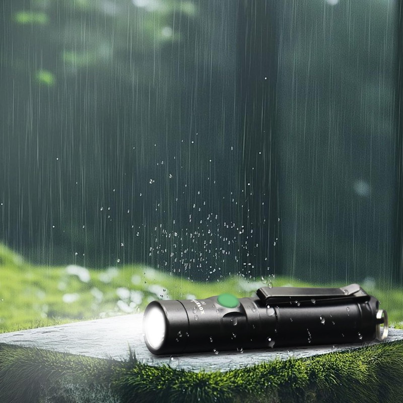 Nitefox Mini Rechargeable Keychain Flashlight USB C Bright Key Light