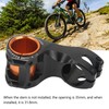 Bicycle Stem Bike Riser 70MM Ultra Light ‑17 Degree for
