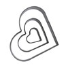 Punching Die Cutter Heart Shaped High Carbon Steel DIY Leather