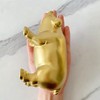 Pewery Golden Pig Statue, Animal Figurine Home Decor, Pig Sculpture