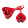 Gourmet Art Heart Measuring Cups and Spoons Set for Indoors