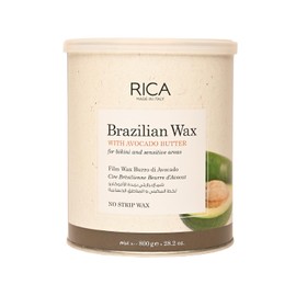 RICA Brazilian Wax with Avocado Butter - Made in Italy - For Bikini & Face Wax (28.2 OZ)