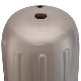 Taylor Made Products 601032 Big B Inflatable Vinyl Boat Fender with Center Rope Tube 10 inch x 26 inch, Sand