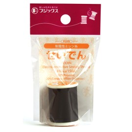 Fujix Sewing Machine Thread Static Static Sewing Thread 492.1 ft (150 m) Black