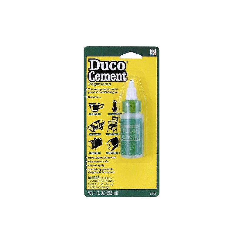 ITW Devcon 6246 Duco Cement No-Clog Tip 1-Ounce Tube