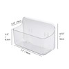 COLINCH Adhesive Wall Mounted Small Storage Organizer Box without Drilling