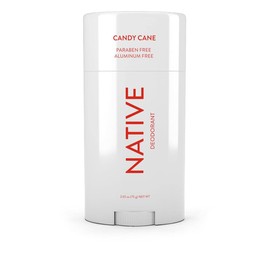 Native Deodorant - Paraben Free Aluminum Free - Candy Cane - Full Size 2.65 OZ 75 G (Candy Cane)