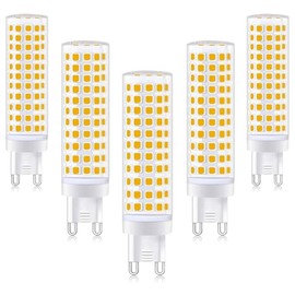 hekmazon G9 Led Light Bulb 8W 80W 75W Halogen Equivalent 800lm Warm White 3000K Pack of 5