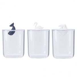 NatureAn Animal Cotton Swabs Toothpicks Cotton Pads Set Dolphin Case