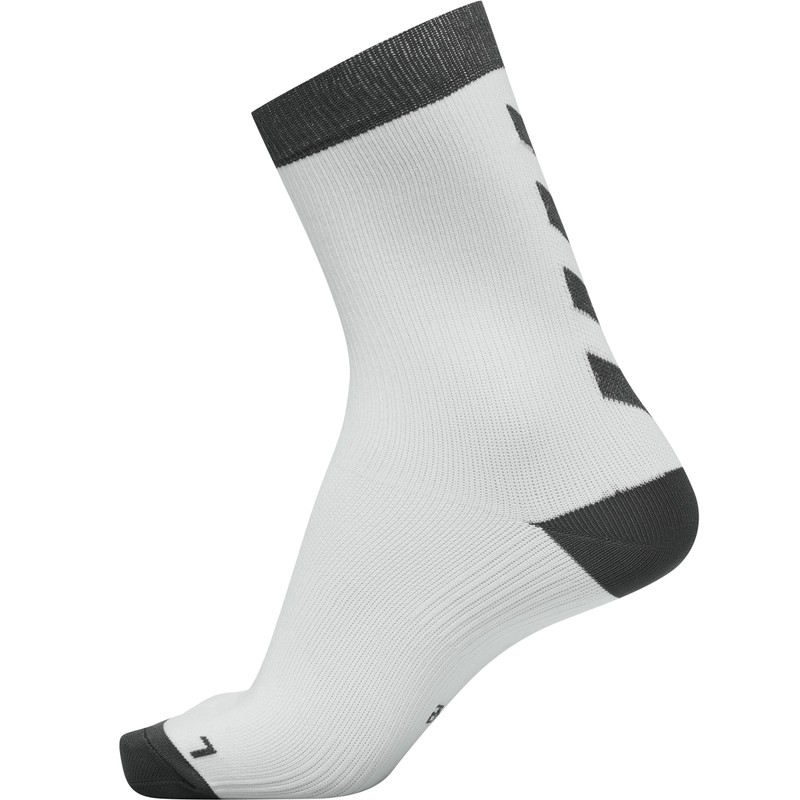 hummel Element Indoor Sport Sock 2, White / Asphalt, 31/34