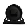 Jones Clocks® Saloon mantel clock | Traditional double scroll design